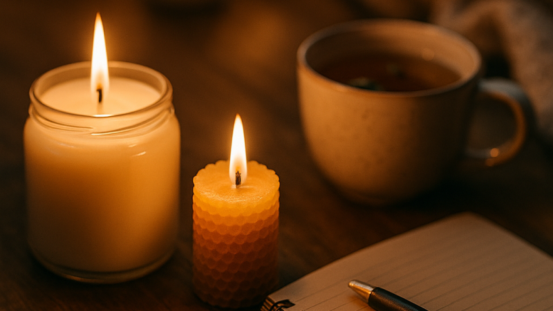 How to Use Handmade Candles for Mindful Evening Routines