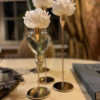 Set of Peonies in a Candlestick