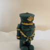 Majestic Emerald Nutcracker Candle – Luxury Holiday Decor