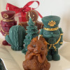 Squirrel Candle – Handmade Beeswax Forest Friend