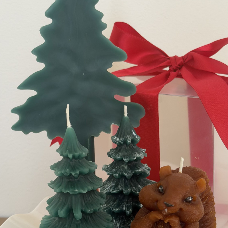 Emerald Winter Fir Candle